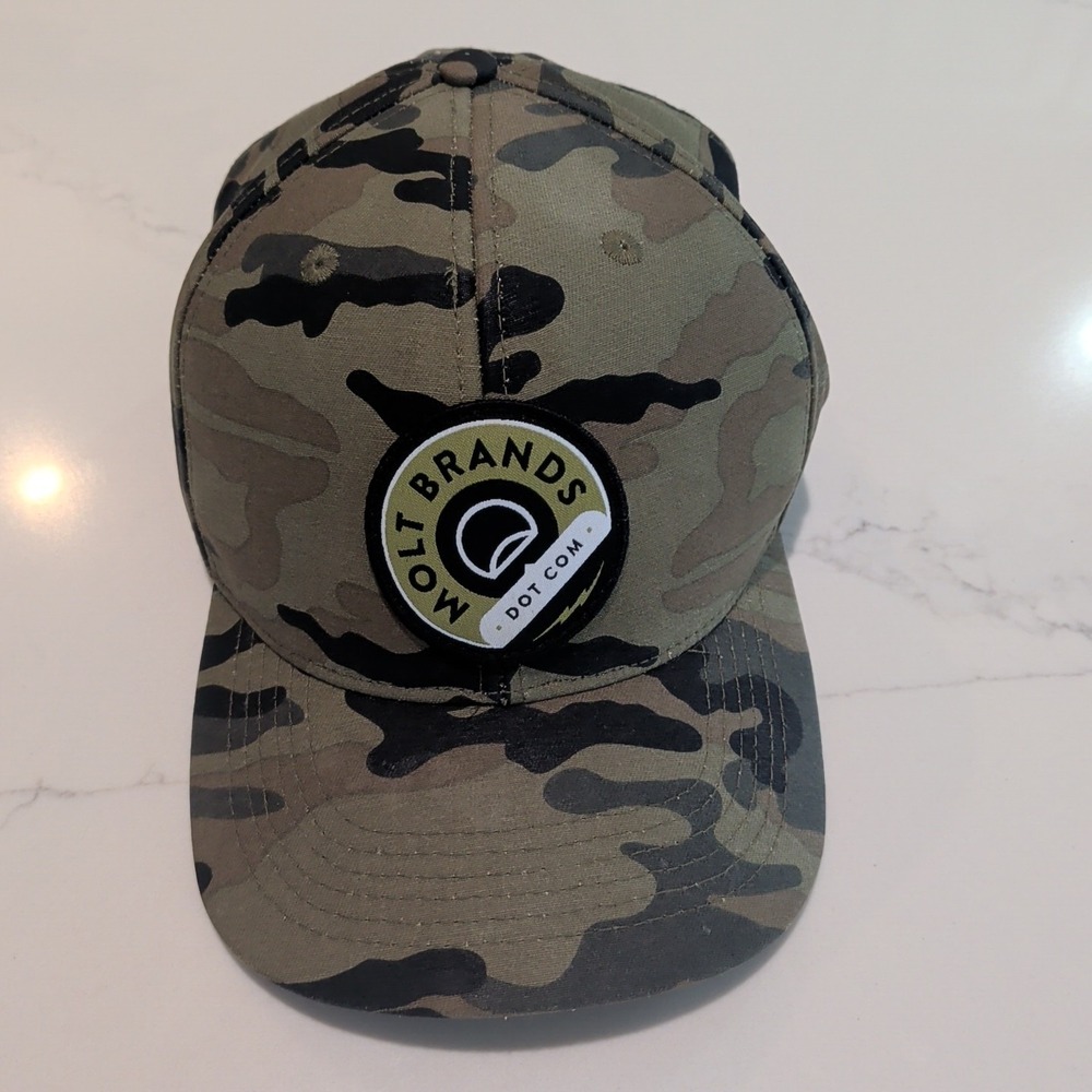 ODDJOB Hat Cap "Big Melon" SnapBack Adjustable Camo 100% cotton